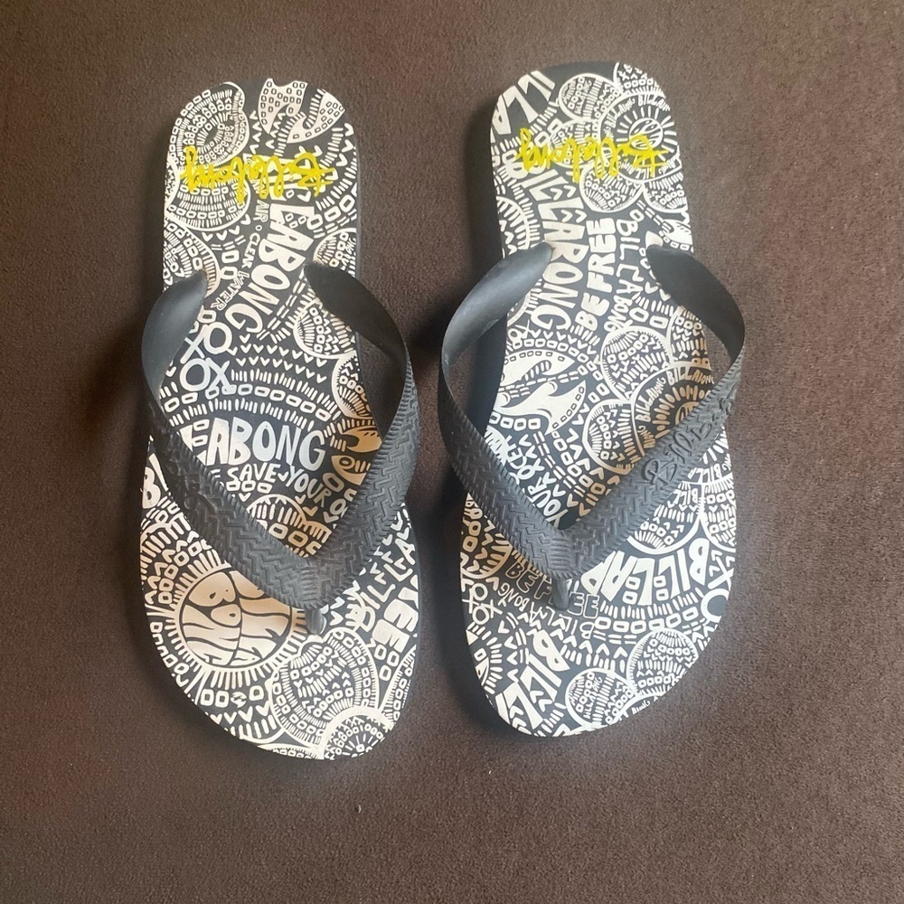 Billabong flip flops